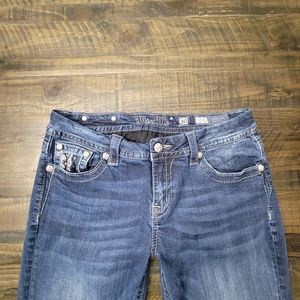 MISS ME Easy‎ Aztec Straight Jeans | 30